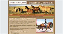 Desktop Screenshot of equestrianconsultant.co.uk